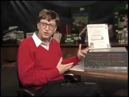 The founder with the Altair box RE: What microsoft is this the Altair Basic of